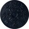 Ekena Millwork Baile Ceiling Medallion (Fits Canopies up to 6"), Hand-Painted Midnight Dream, 31 1/4"OD x 2 1/4"P CM31BAMDF - alternate 1